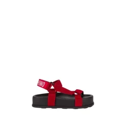 Sporty Suede Sandalen