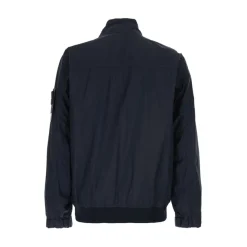 Stand-up Collar Zip Jacket