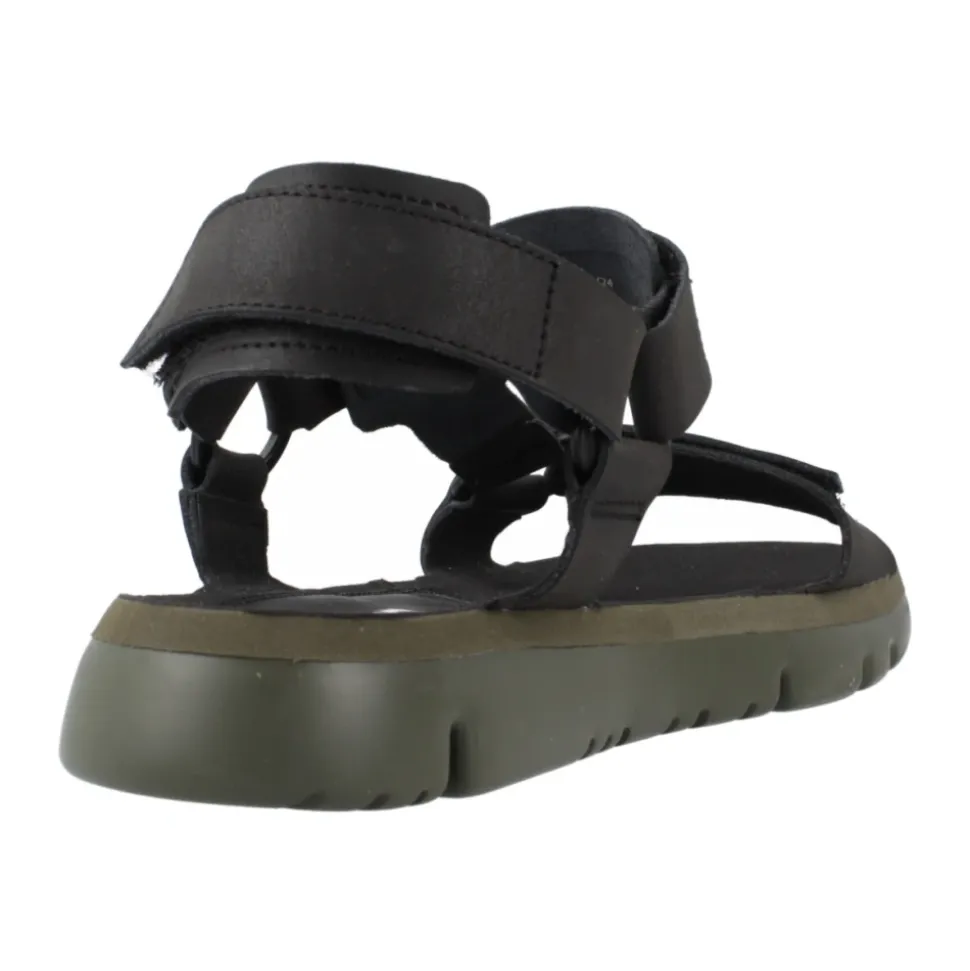 Stijlvolle platte sandalen in zwart