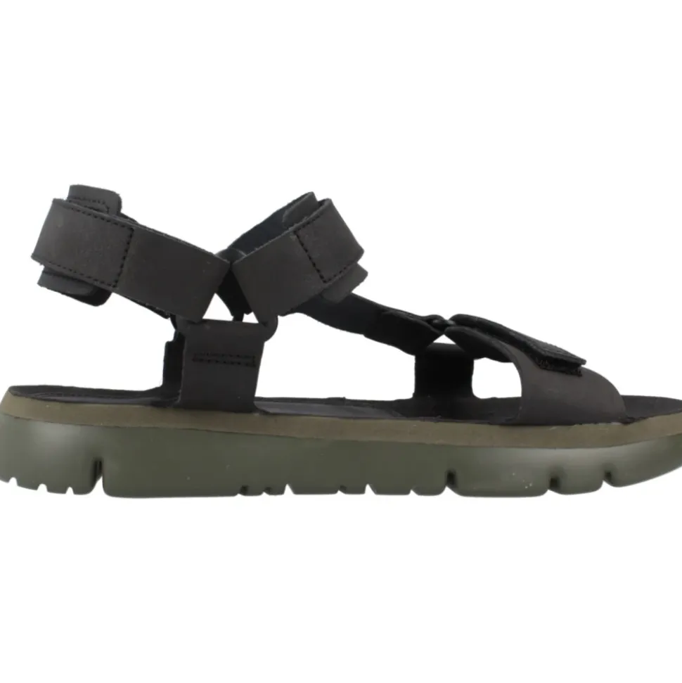 Stijlvolle platte sandalen in zwart
