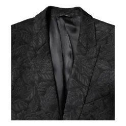 Stijlvolle Brokaat Blazer met Slim Fit