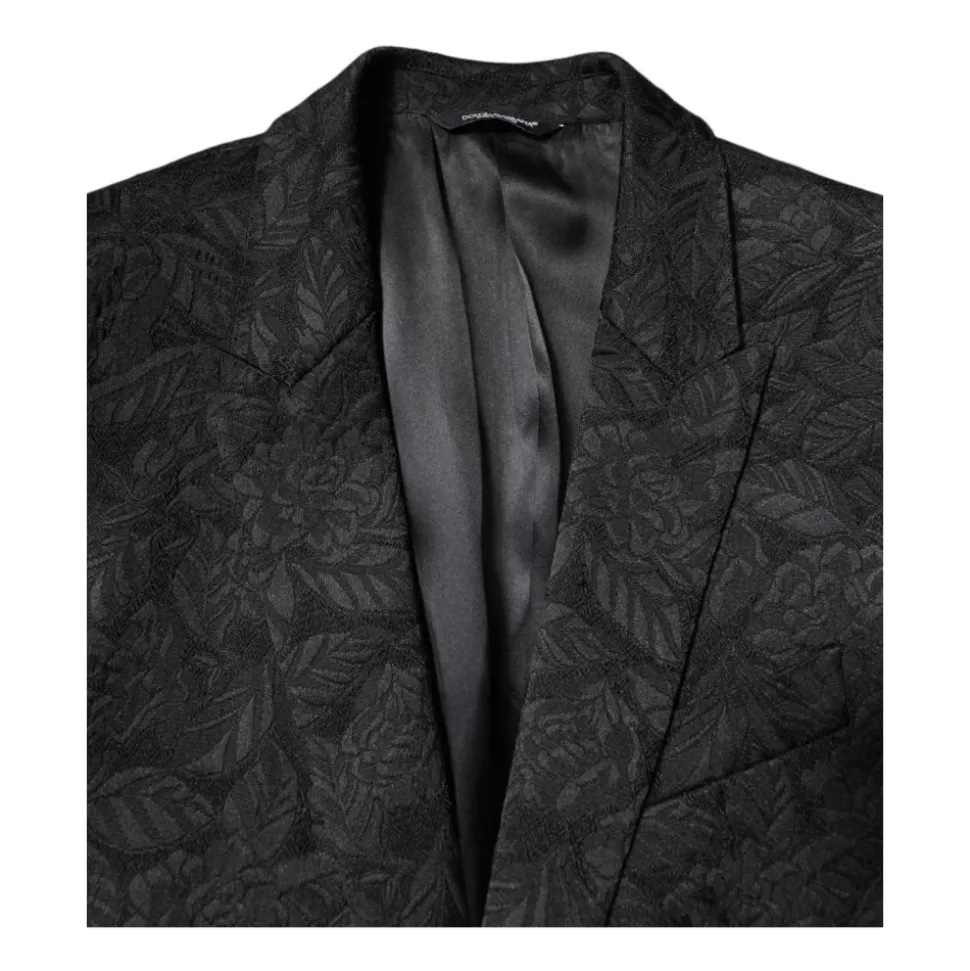 Stijlvolle Brokaat Blazer met Slim Fit