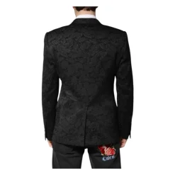 Stijlvolle Brokaat Blazer met Slim Fit