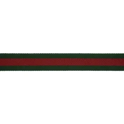 Stoffen Riem met Leren Details