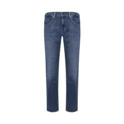 Straight-leg jeans met vijf zakken