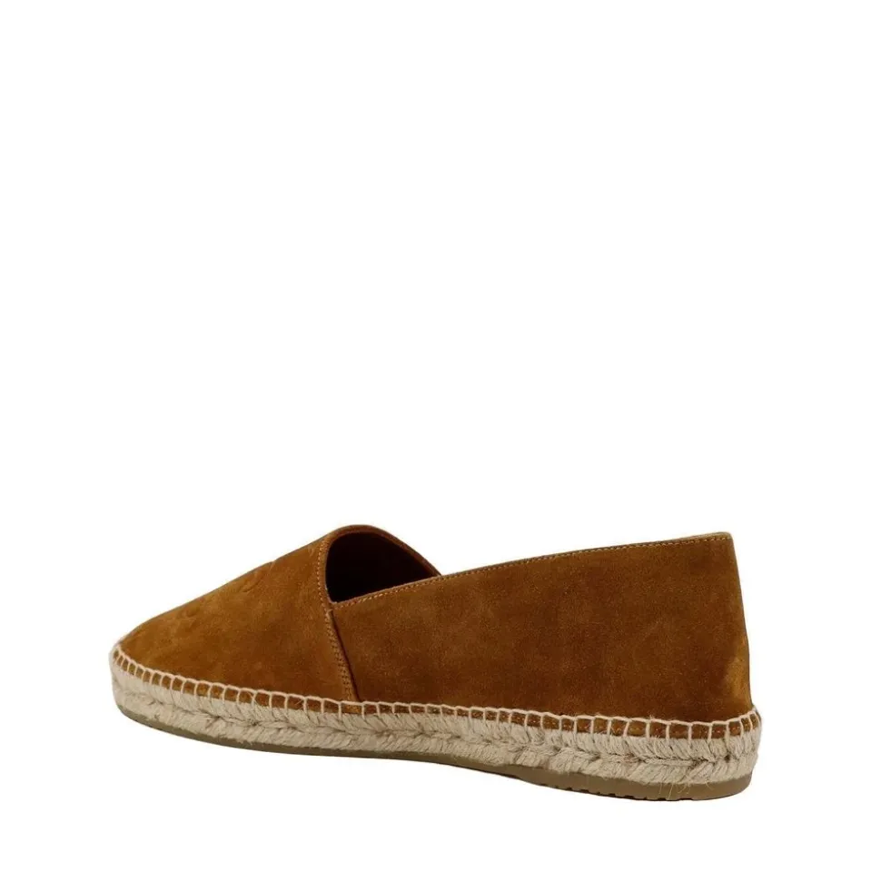 Suède Espadrilles met Toplogo Ingedrukt