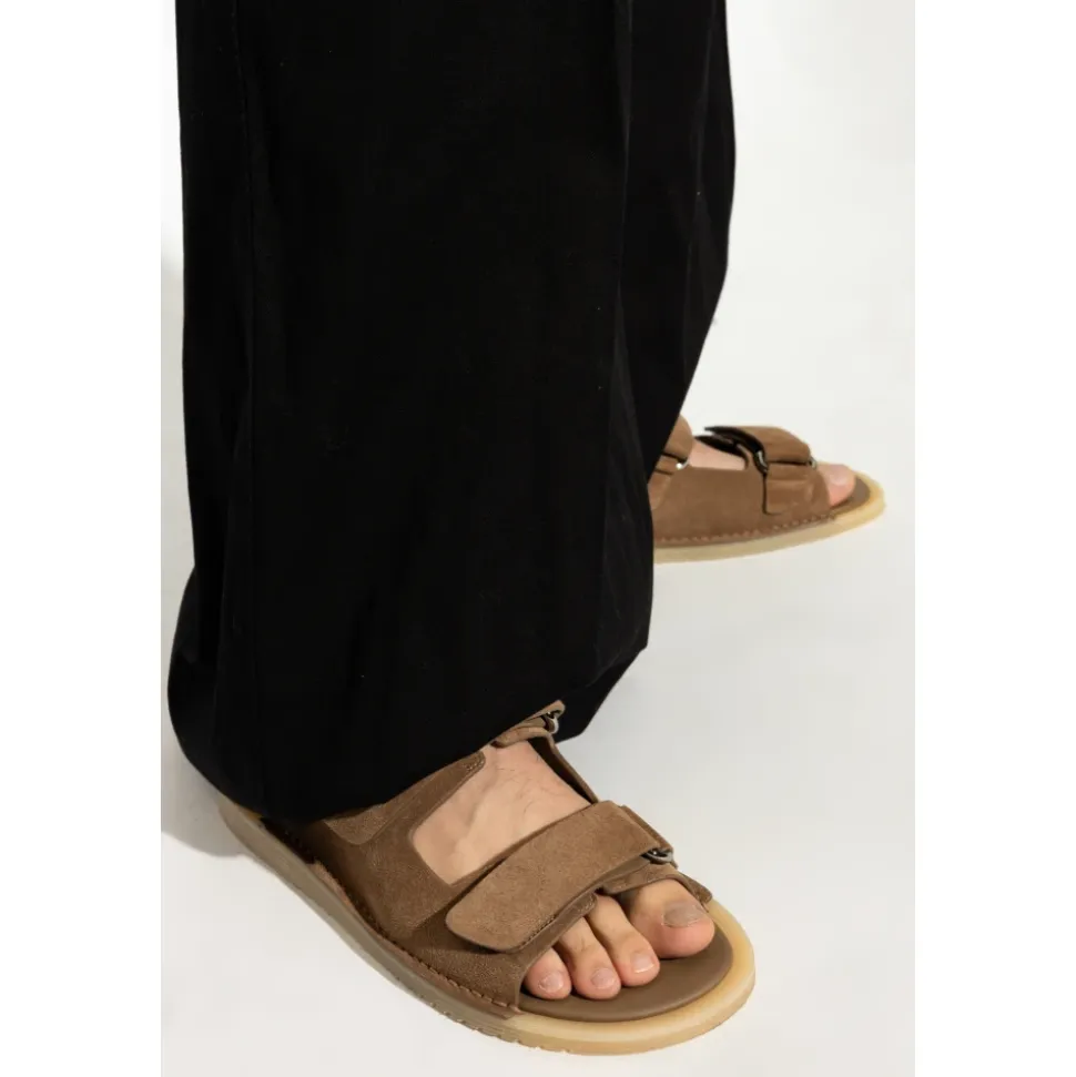 Suède sandalen