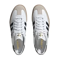 Suède sneakers met gouden logo