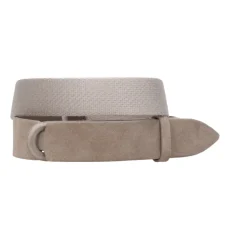 Suede Nobuckle Belt