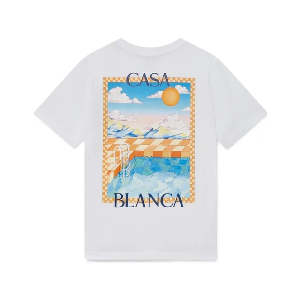 Surreal Pool T-shirt met korte mouwen