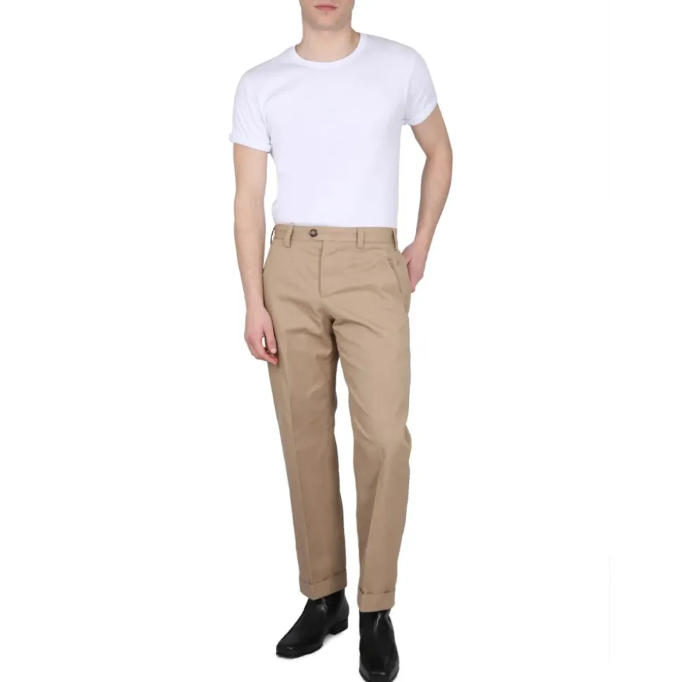 Tailored Katoenen Broek