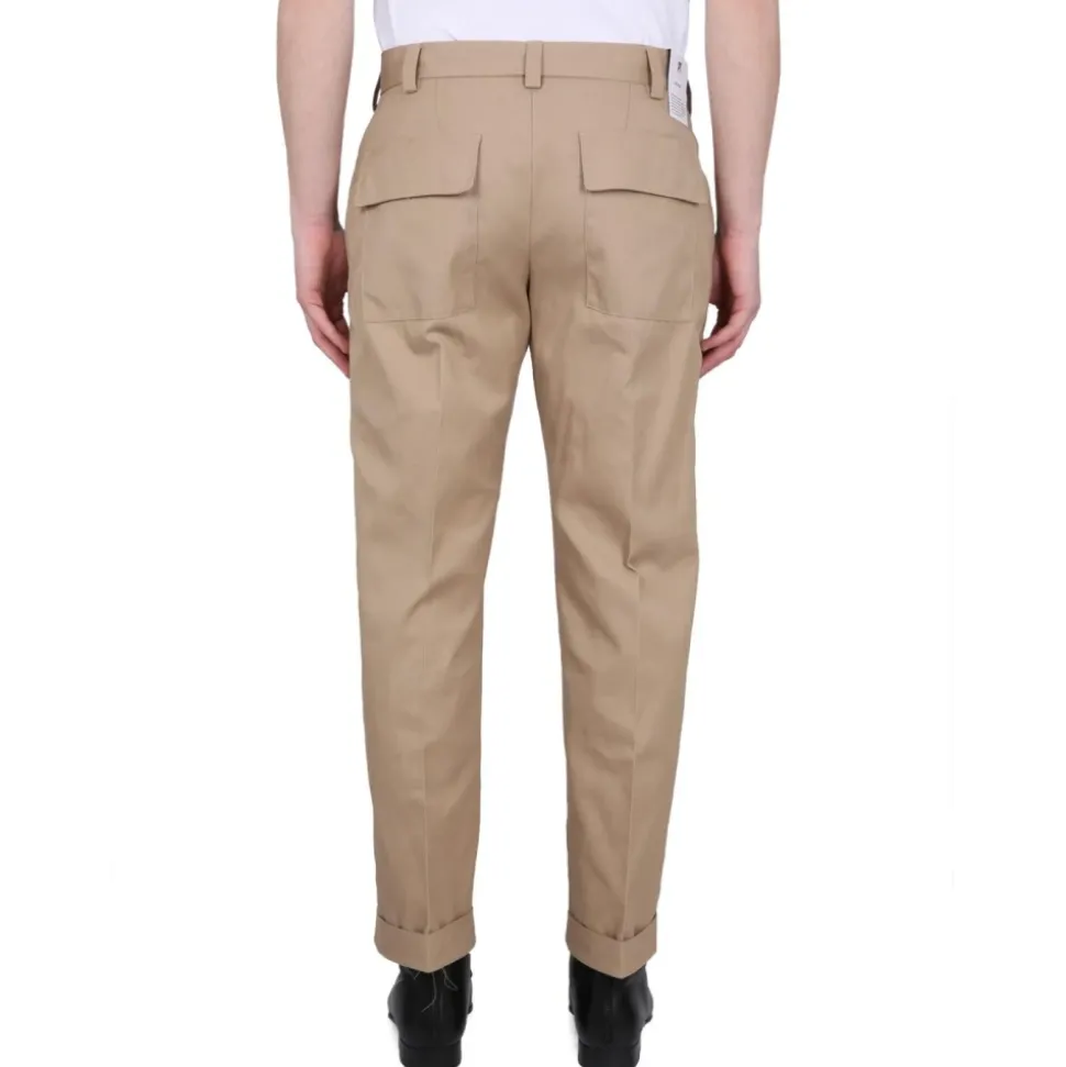 Tailored Katoenen Broek