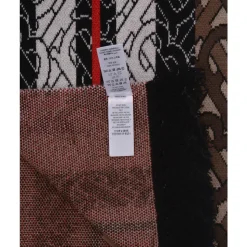 TB Monogram Stripe Knit Football Sjaal