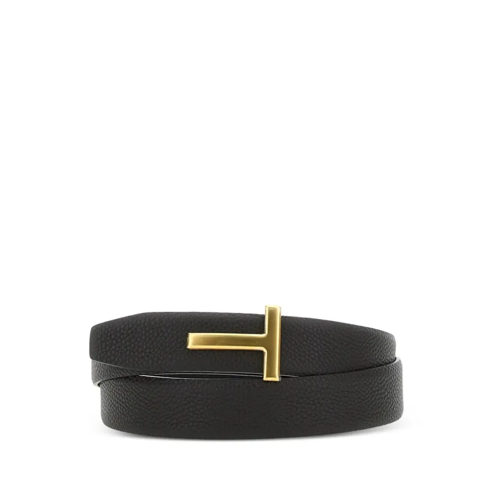 T-buckle Leren Riem