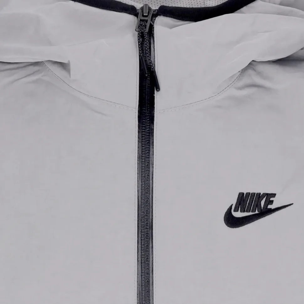 Tech Geweven Windbreaker Hoodie Jas