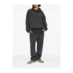 Tech Nylon Half Zip Track Jacket