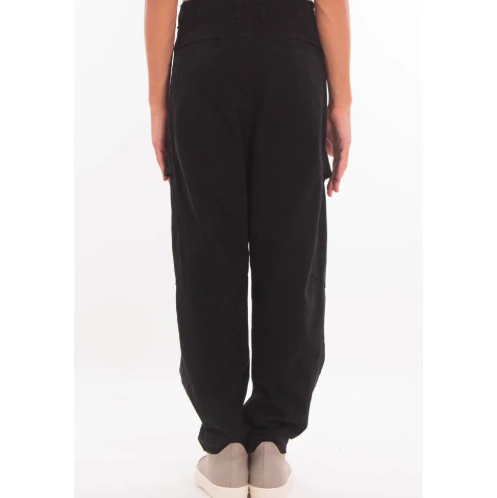 Tencel Loose Cargo Pants