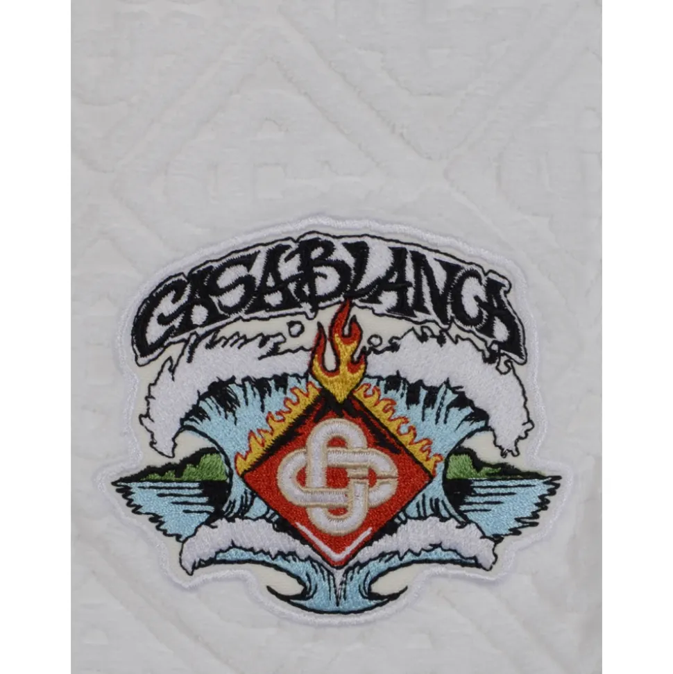 Towelling Monogram Short