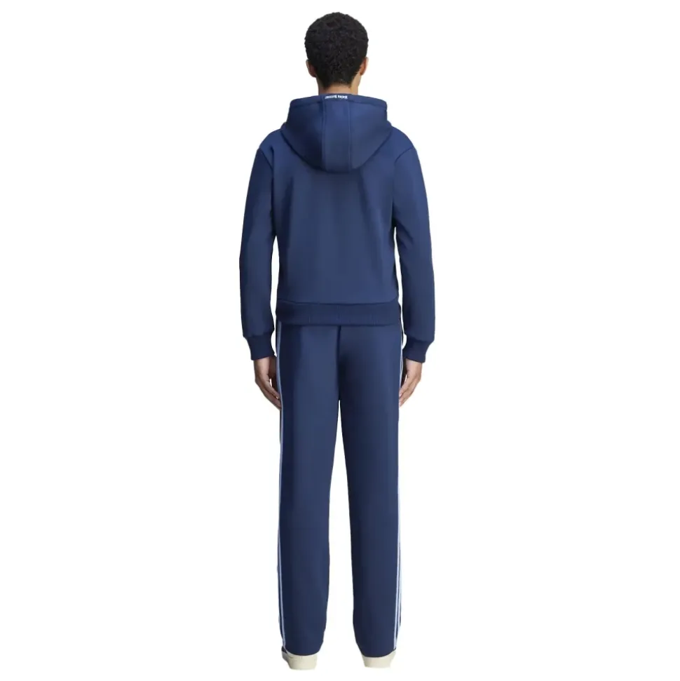Track Hoodie Collegiate Navy Elegant Design