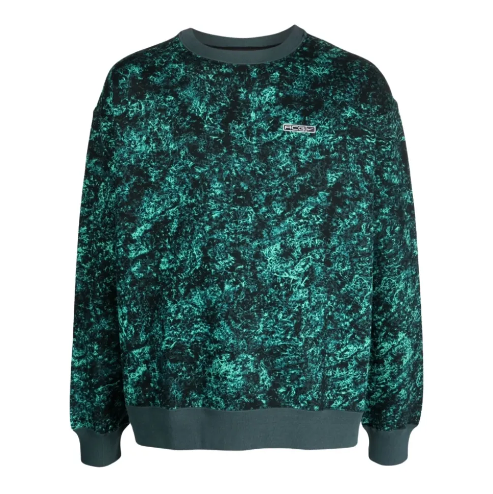 Trui met abstracte print