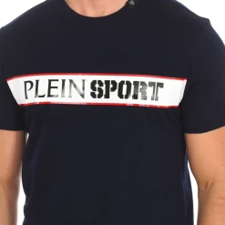 T-shirt met korte mouwen en merkprint