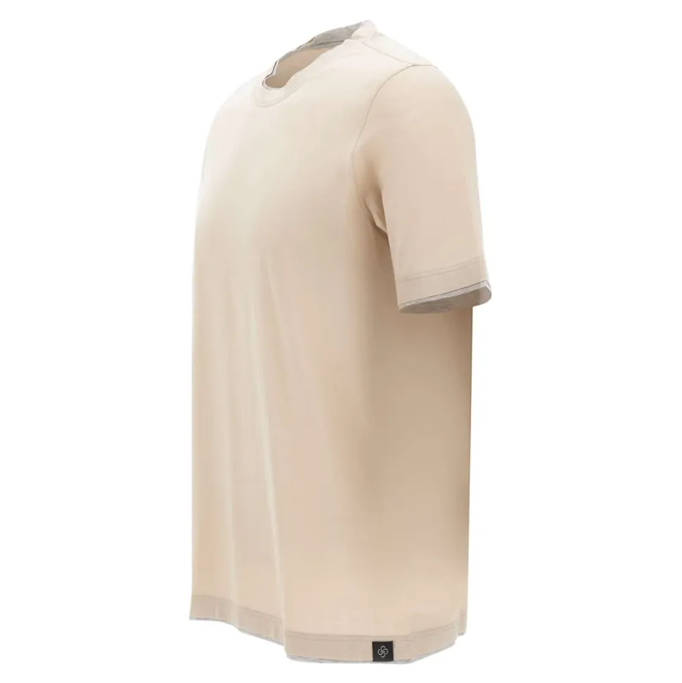 T-shirt met ronde hals