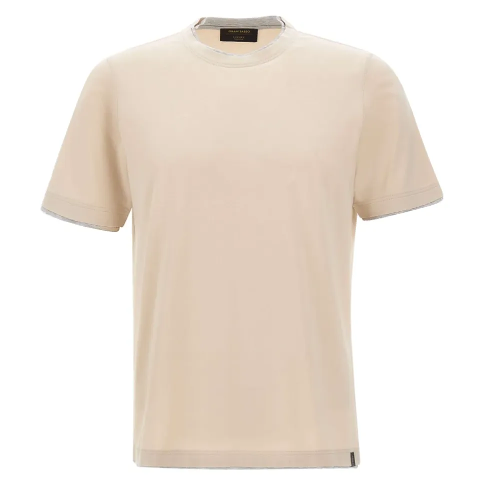 T-shirt met ronde hals