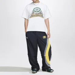T-shirt met ronde hals en korte mouwen