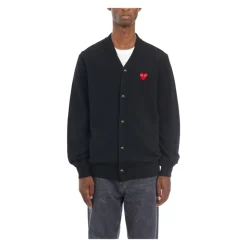 V-Hals Logo Cardigan Trui