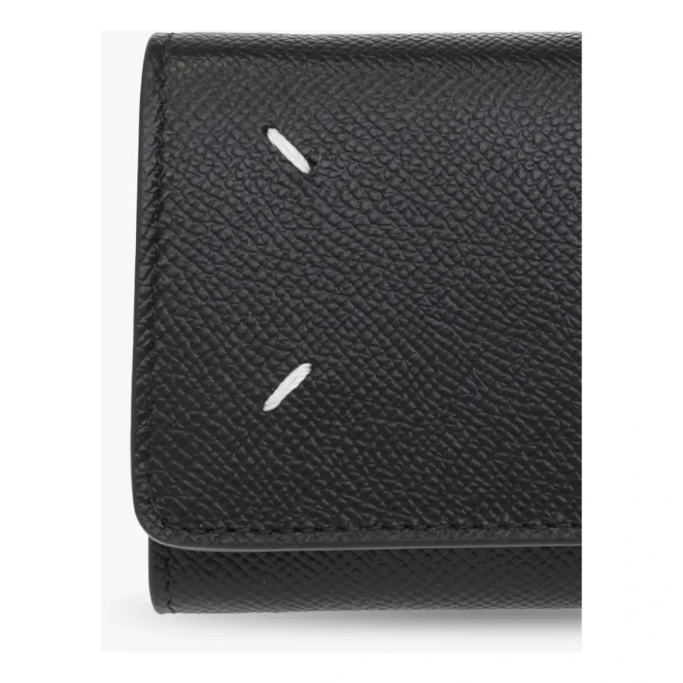 Vier-stiks Tri-fold Portemonnee