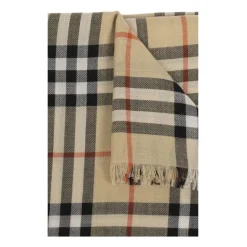 Vintage Check Beige Sjaal