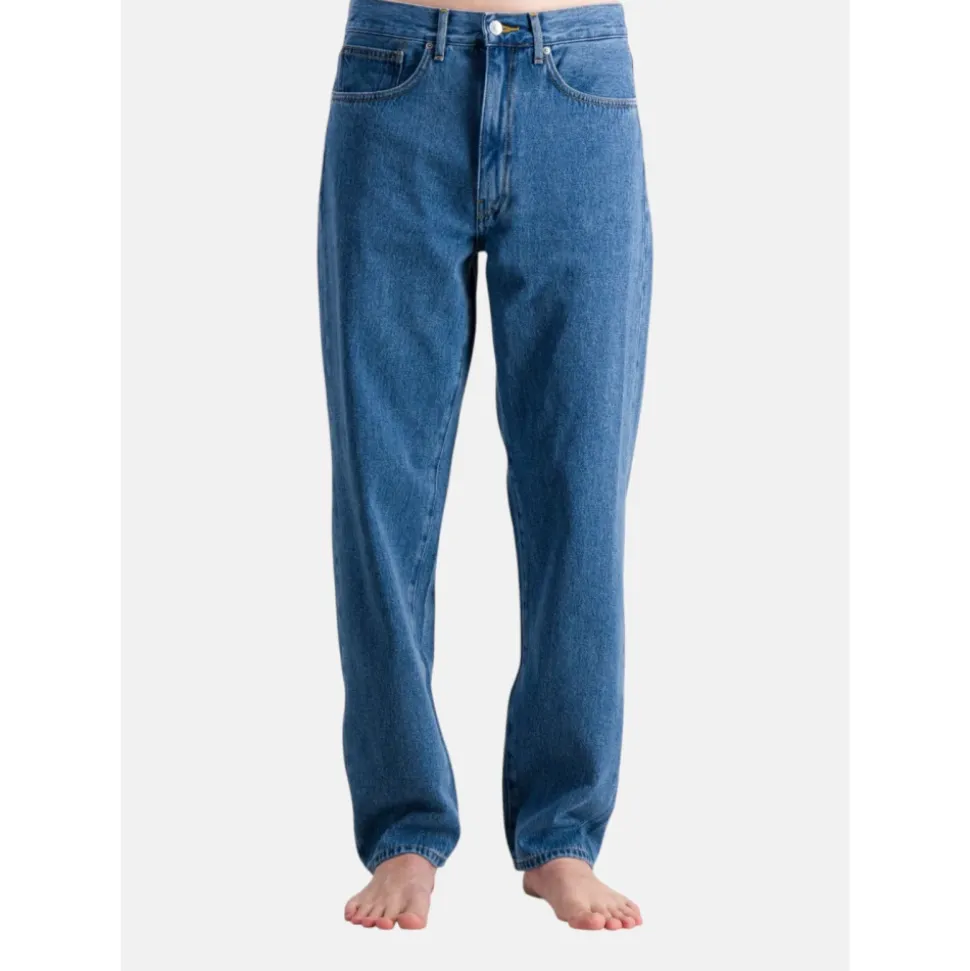Wijde pasvorm denim jeans