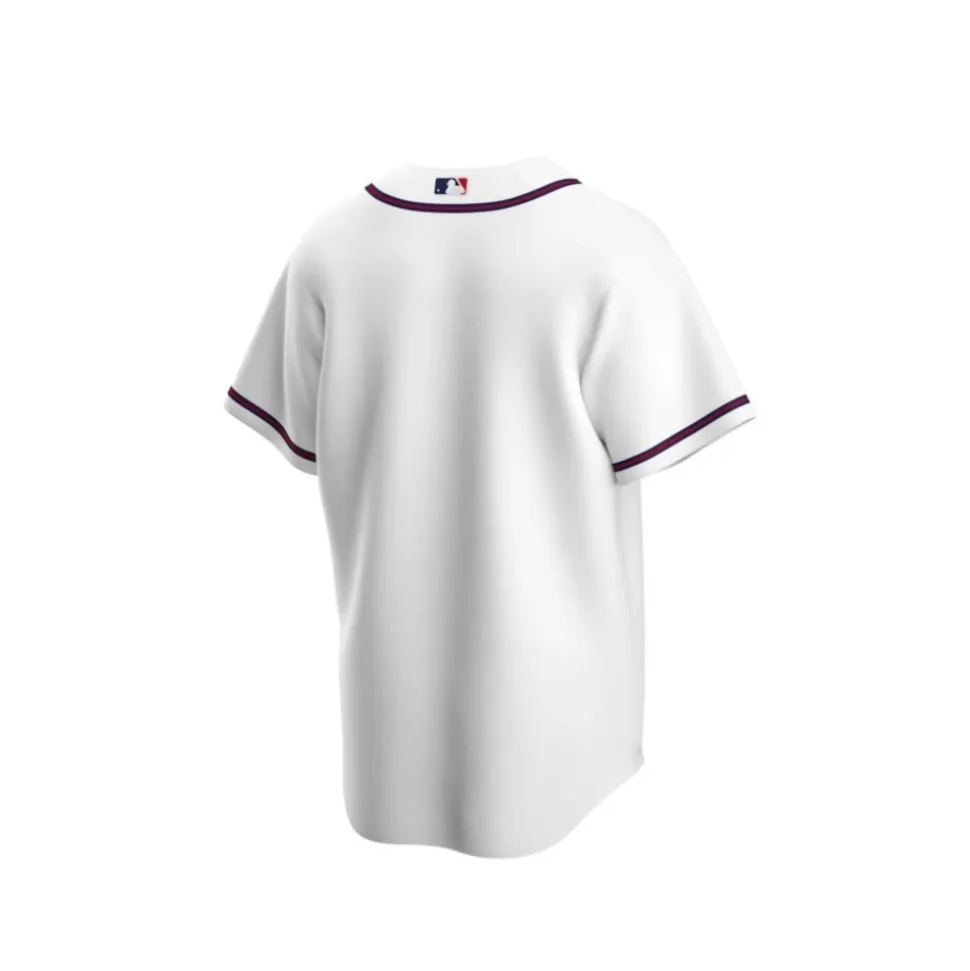 Wit Atlanta Braves Honkbalshirt