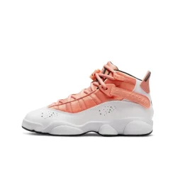 Witte Roze 6 Rings Sneakers
