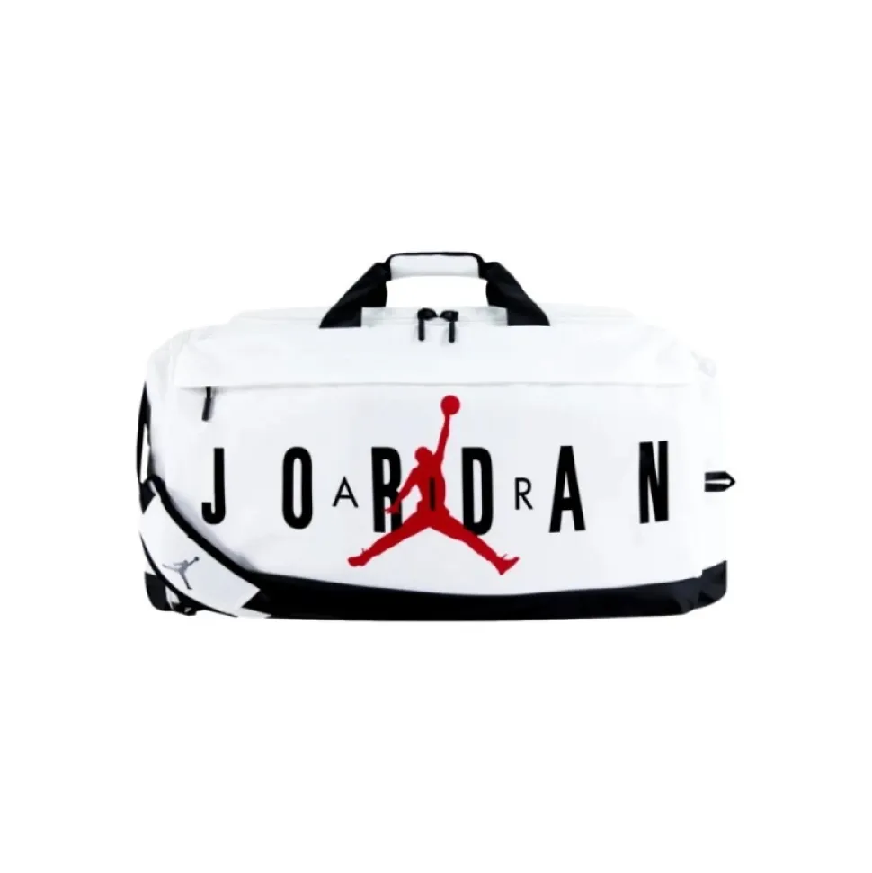 Witte Sport Duffle Tas Velocity