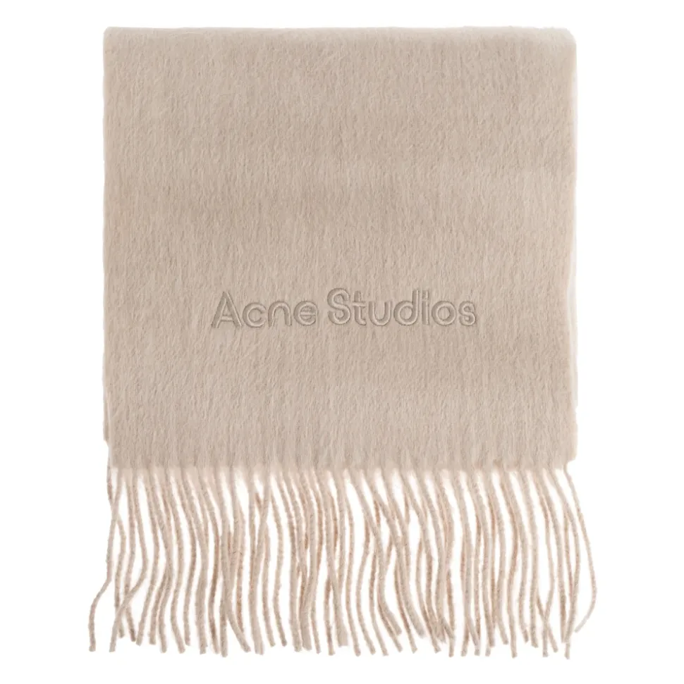 Wool Logo Scarf