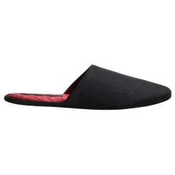 Wool Cotton Chevron Slippers