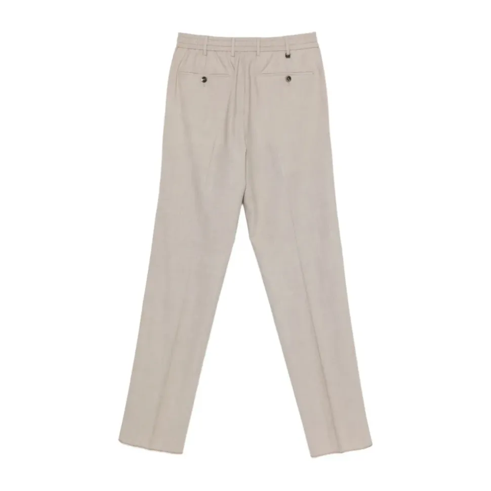 Wool Stretch Trousers