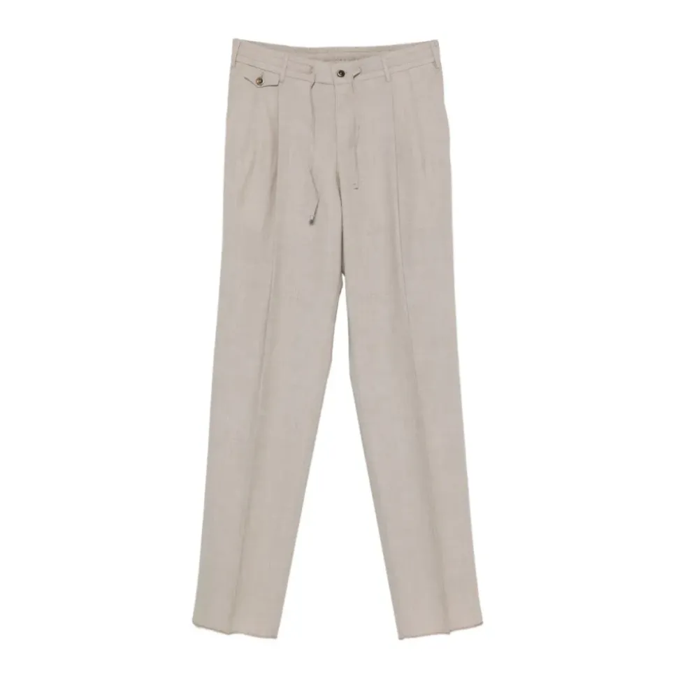 Wool Stretch Trousers