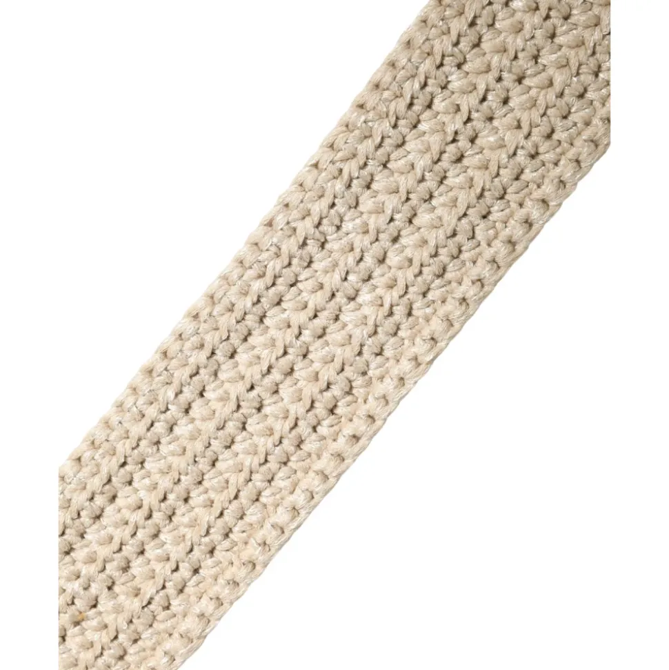 Woven Vintage Metal Buckle Waist Belt
