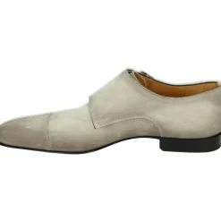 Zakelijke lage schoenen in lichtgrijs