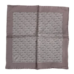Zijden Zeepaard Foulard Sjaal