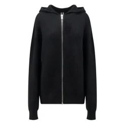 Zip Gebreide Hoodie