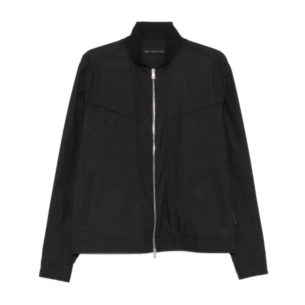 Zip-up Panelled Jacket