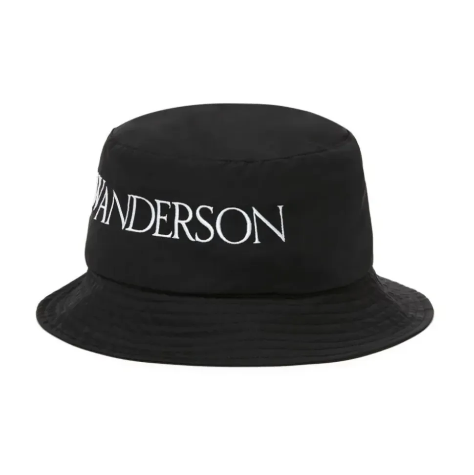 Zwarte Bucket Hat voor een Stijlvolle Look