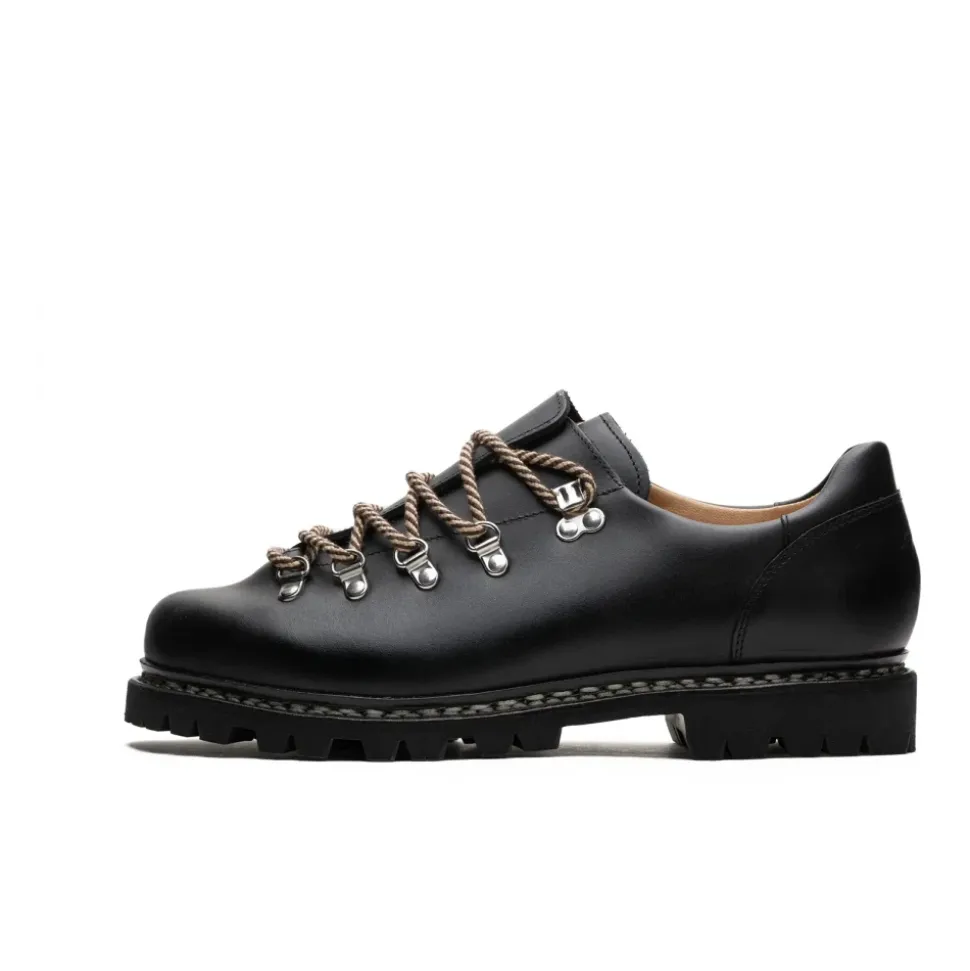 Zwarte Leren Bergschoenen