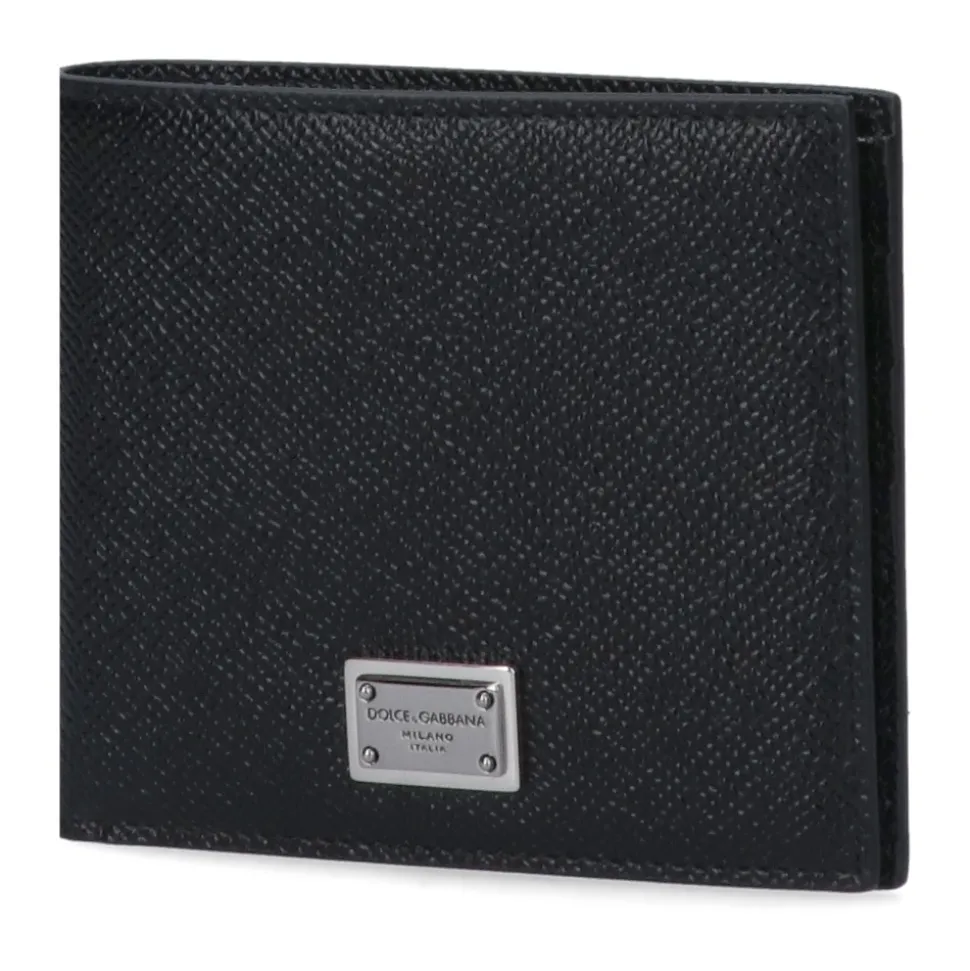 Zwarte Bi-Fold Portemonnees