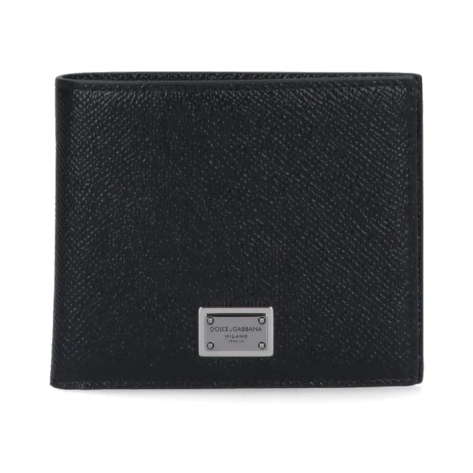 Zwarte Bi-Fold Portemonnees