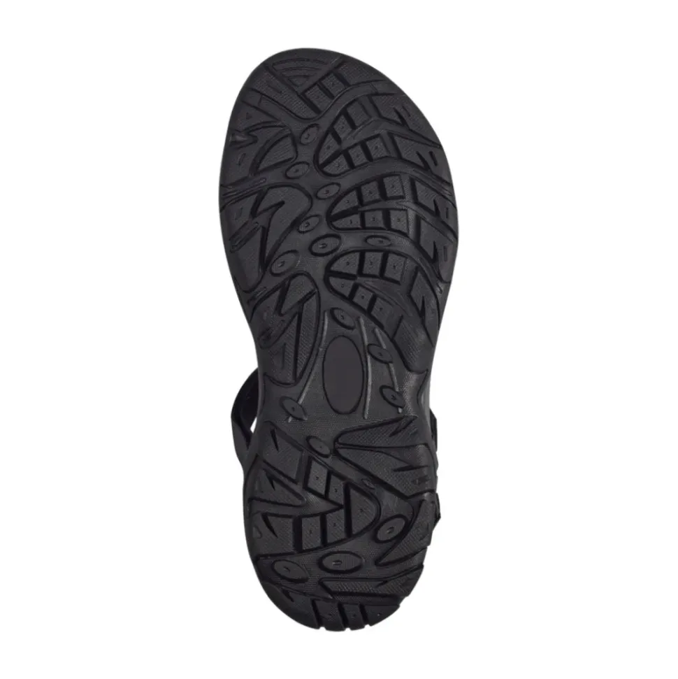 Zwarte Casual Open Platte Sandalen
