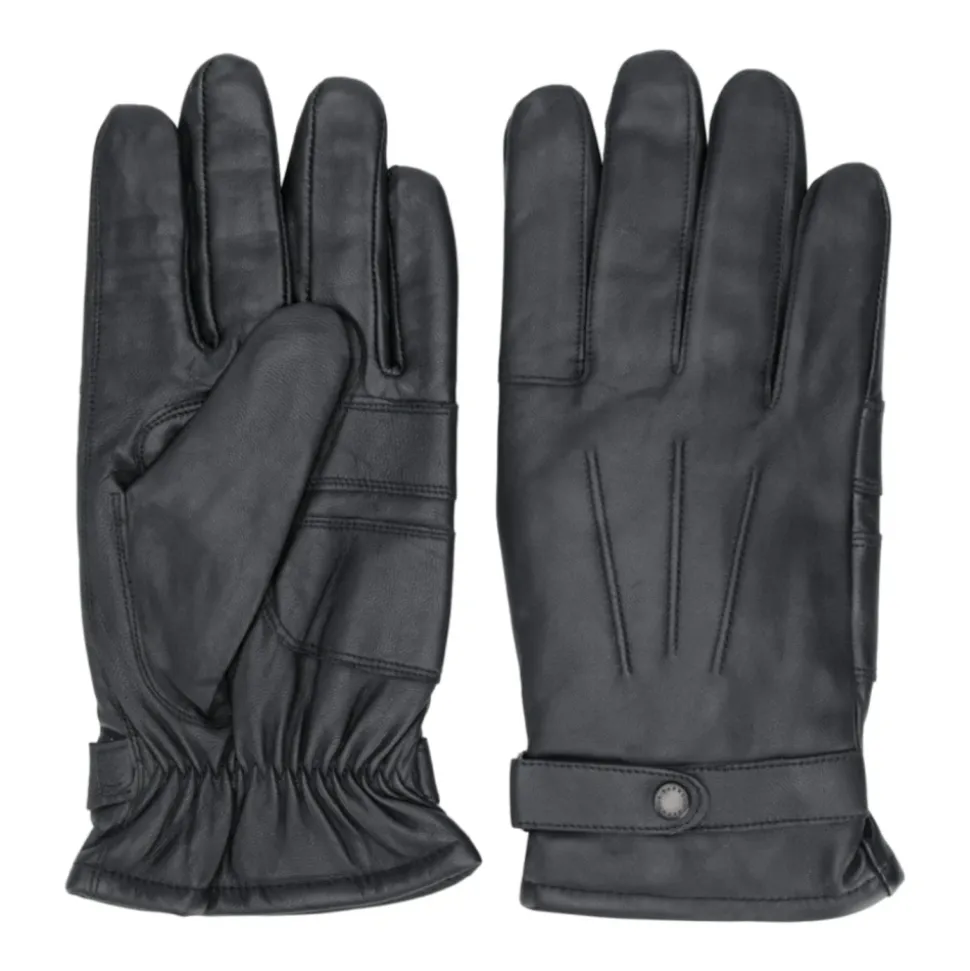 Zwarte handschoenen voor stijlvolle outfits
